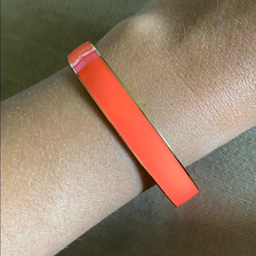 NEON ORANGE JCREW BRACELET
